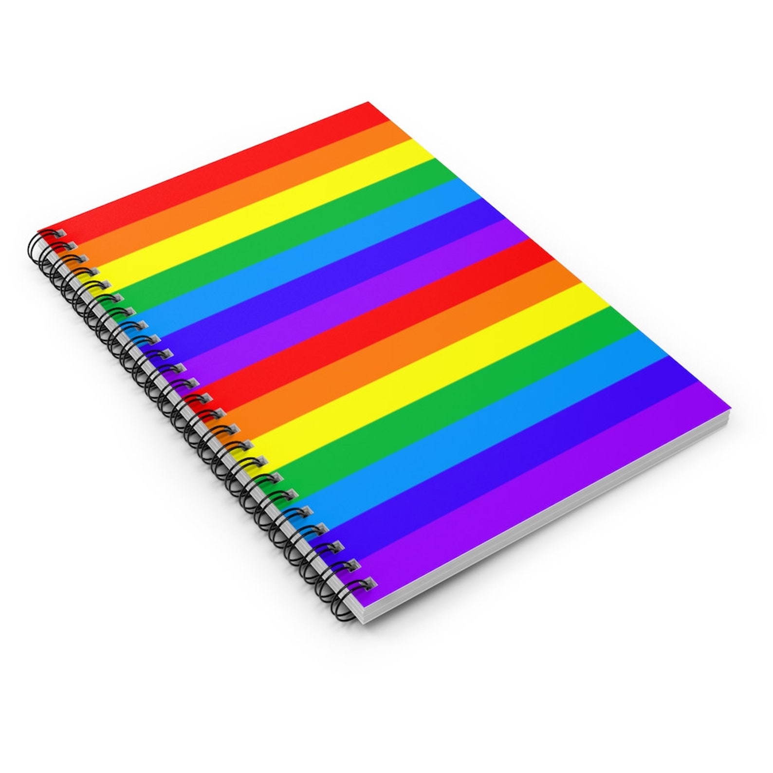 Rainbow Notebook Rainbow Journal Rainbow Gifts Writing Etsy