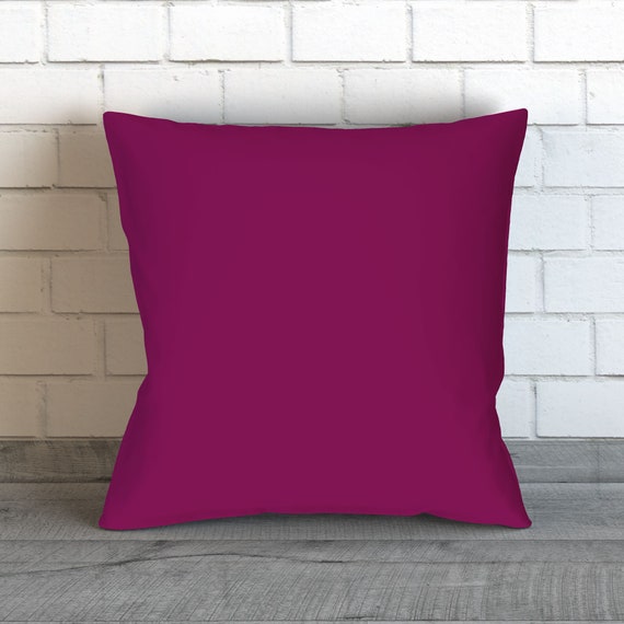 Dark Purple Pillow Plum Throw Pillow Plum Pillow, Plum Throw Pillow, Plum