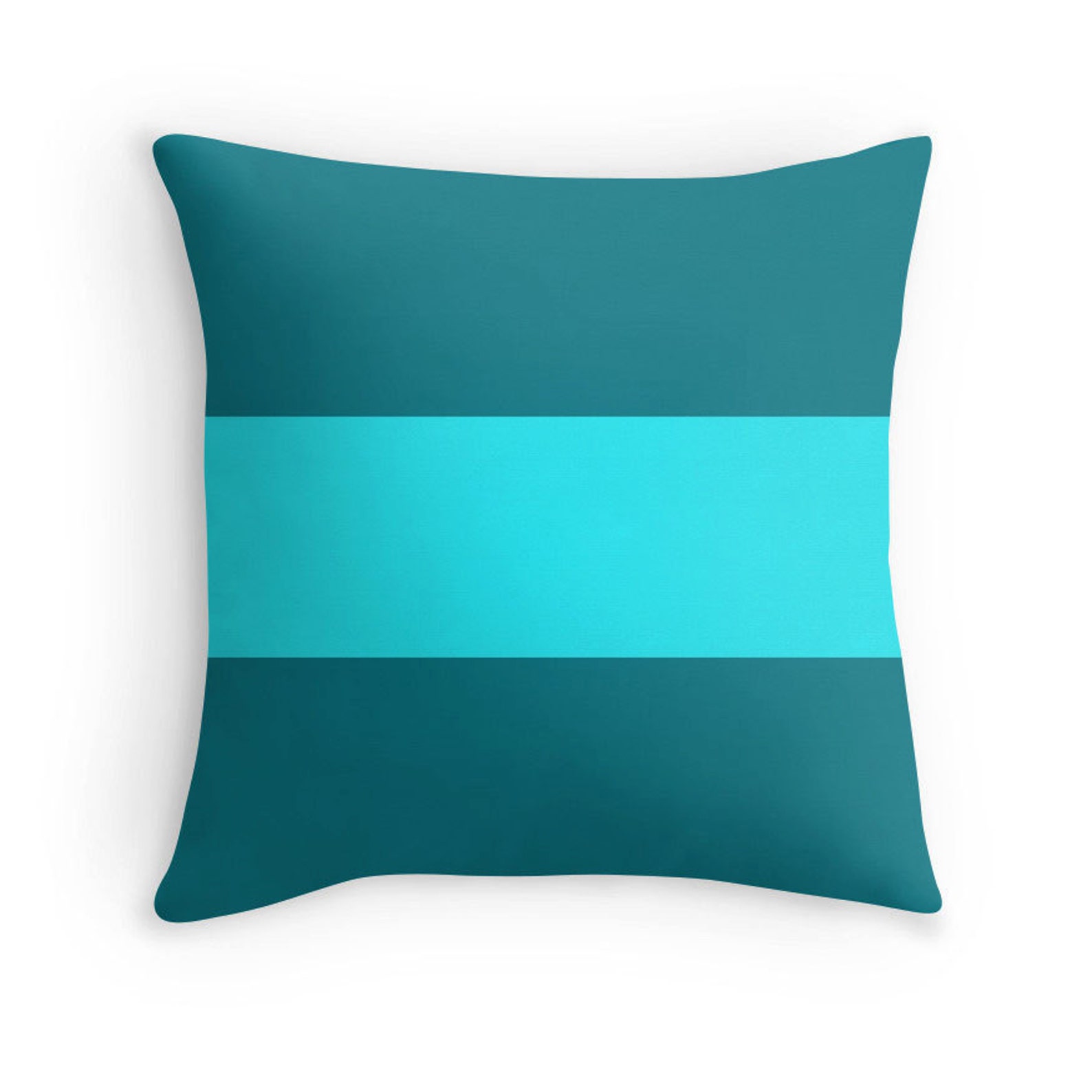 Teal Pillow Turquoise Pillow Teal Bedding Turquoise Pillow Etsy