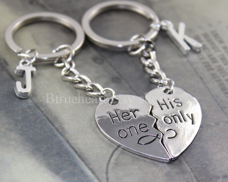 big middle little sister Keyring set of 3 pcs Moon Love heart keyring set UK