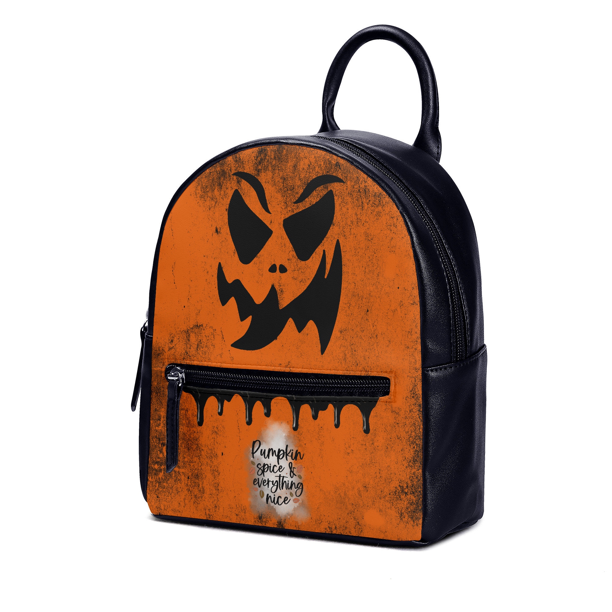 Pumpkin Spice Halloween Backpack Christmas UK Bag Handbag - Etsy