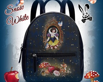 Snow White Backpack Seven Dwarfs Princess Brothers Grimm  display picture 1