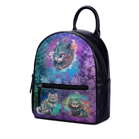 Buy Mystic Cheshire Cat Gothic Mad Alice in Wonderland Black  display picture 1