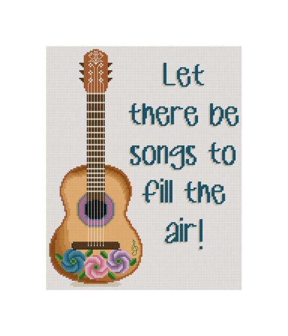 Lyrics Cross Stitch Pattern English Rock Band Cross Stitch 1970s Cross Stitch Glam Cross Stitch Famous People Cross Stitch Celebrity Song