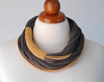Brown necklace brown bib necklace statement brown necklaces for women gift ideas bib statement necklaces african dress accessories