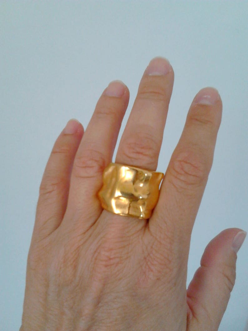 Ring necklace rope necklace rope statement necklace rope jewelry circle necklace gold ring necklace chic necklace thick necklace gift women