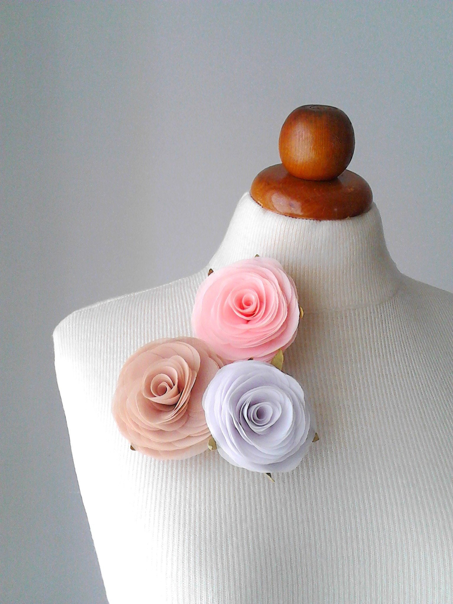 Rose Brooch Silk Brooch Silk Rose Brooch Silk Flower Brooch Etsy