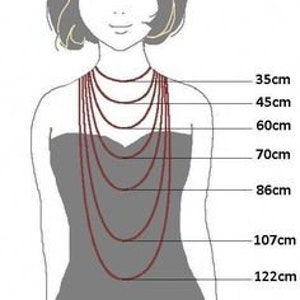 Statement necklace bib necklace bib statement necklace long multistrand necklace long contemporary jewelry for women scarf necklace image 9