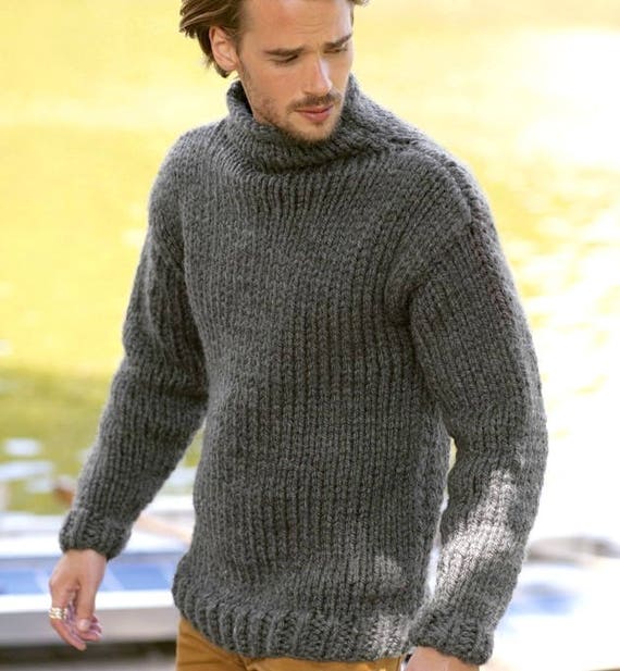 oversized wool jumper mens