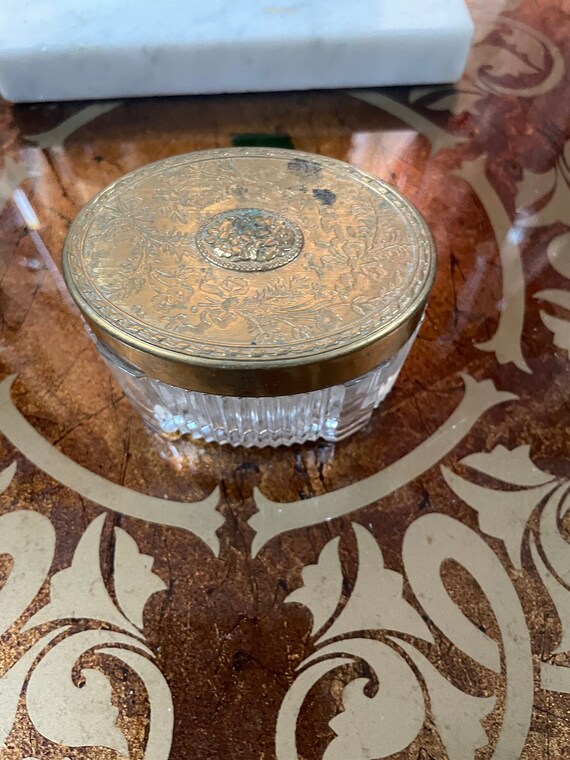 Antique Miniature Dresser Jar