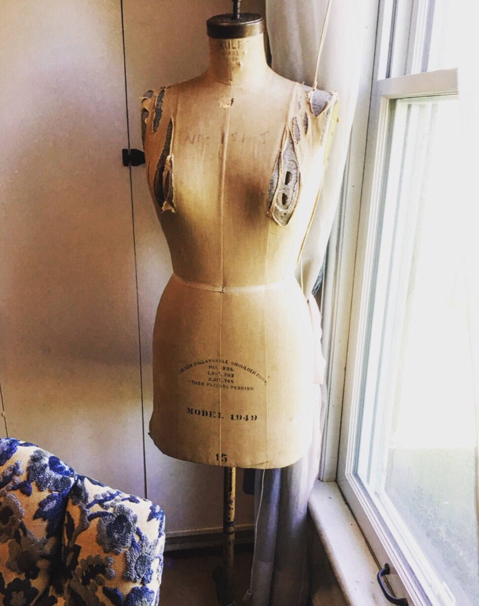 Antique Wolf Model Form Dress Form Model 1949 Etsy