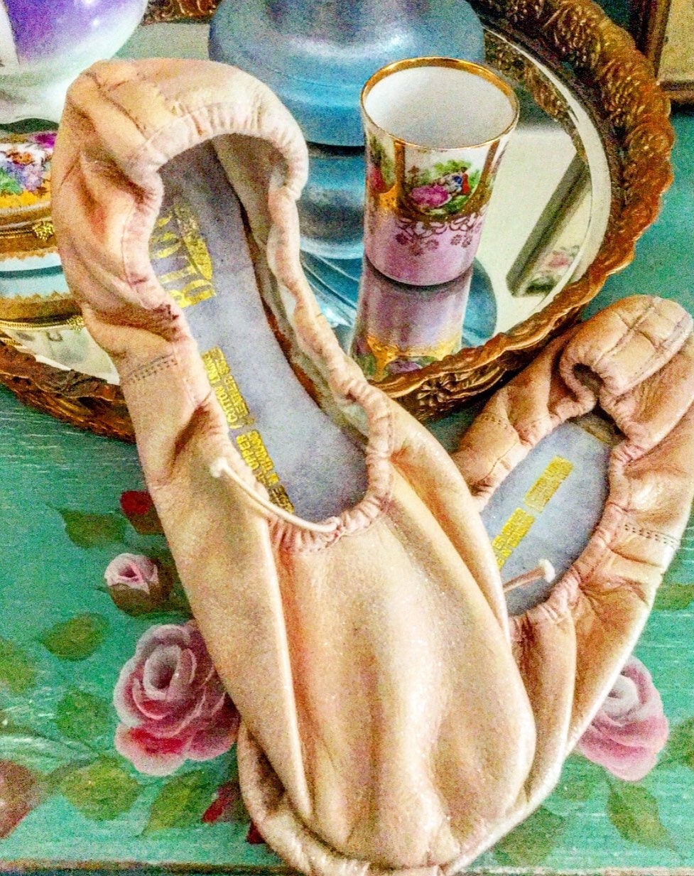 Buy Bloch Blush Ballet Shoes With A Fine Glitter Mist Online in