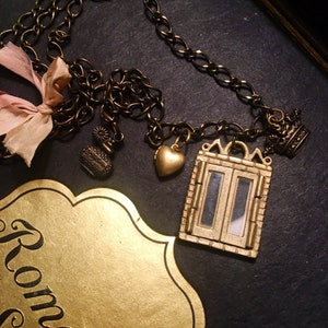 Whimsical Magical Fairy Door Necklace
