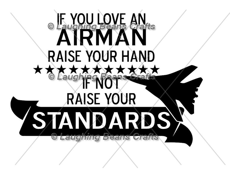 Download Military AIr Force If you love an airman svg dxf cut file ...