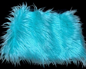 Light Blue Brown pink purple Furry Fluffy skirt costume Fancy Sexy  Party Clubwear festival Fur Rave Women Girls Christmas Night Halloween