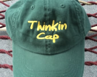 Thinkin Cap - Forest Green w/gold lettering