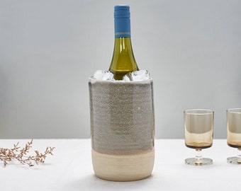 Ceramic Wine Cooler - Grey