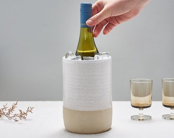 Ceramic Wine Cooler - Grey