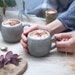 Ceramic Snug Mug - Misty Morning Glaze 