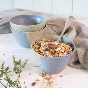 Hand-thrown Ceramic Speckled Bowl image 1