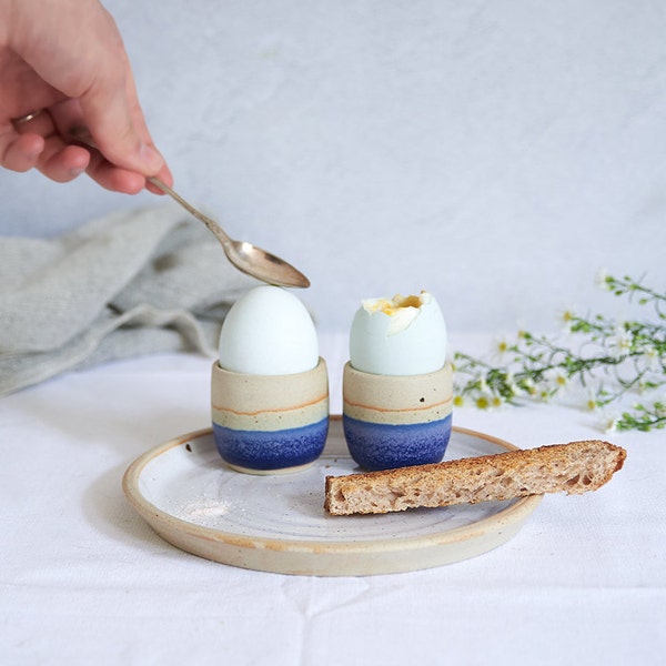 Hand-thrown Ceramic Egg Cup