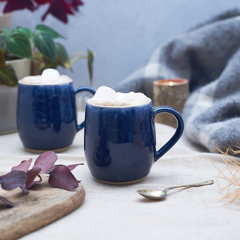 Ceramic Sail Away Mug Midnight Blue image 2