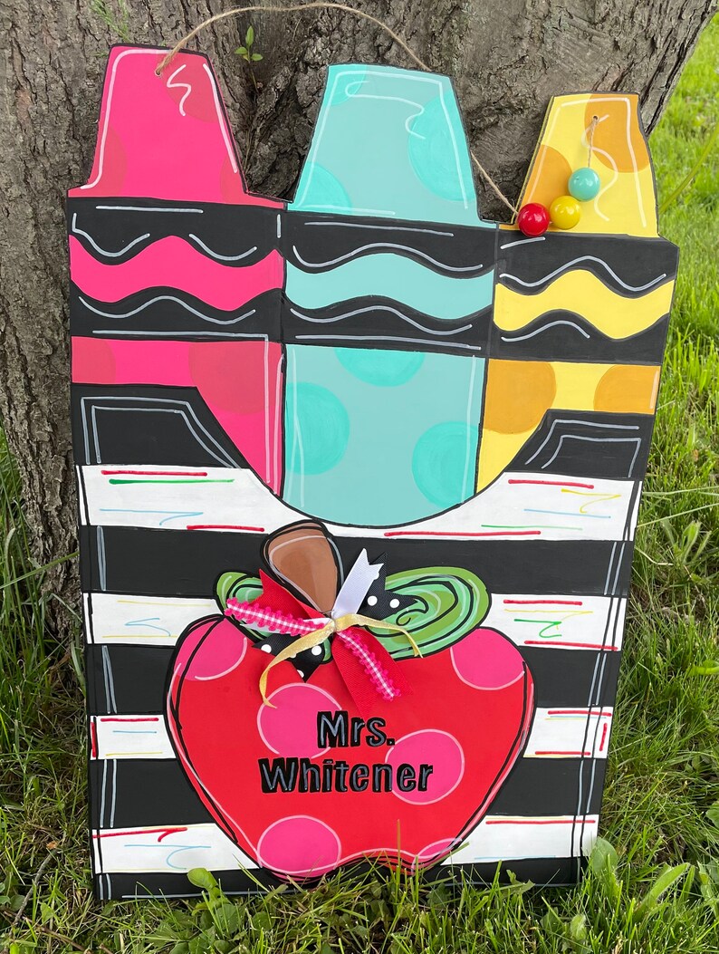 Teacher Door Hanger Etsy