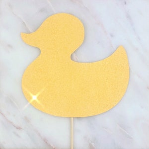 Rubber Ducky Cake Topper | Rubber Duck Smash Cake | Baby Shower Cake Topper | First Birthday Cake Topper | First Birthday Smash Cake