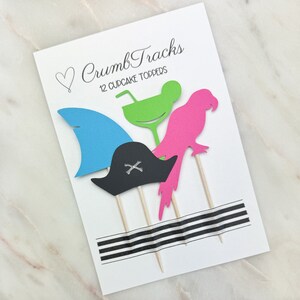 Margaritaville Theme Cupcake Toppers, Set of 12 | Jimmy Buffett Party ...