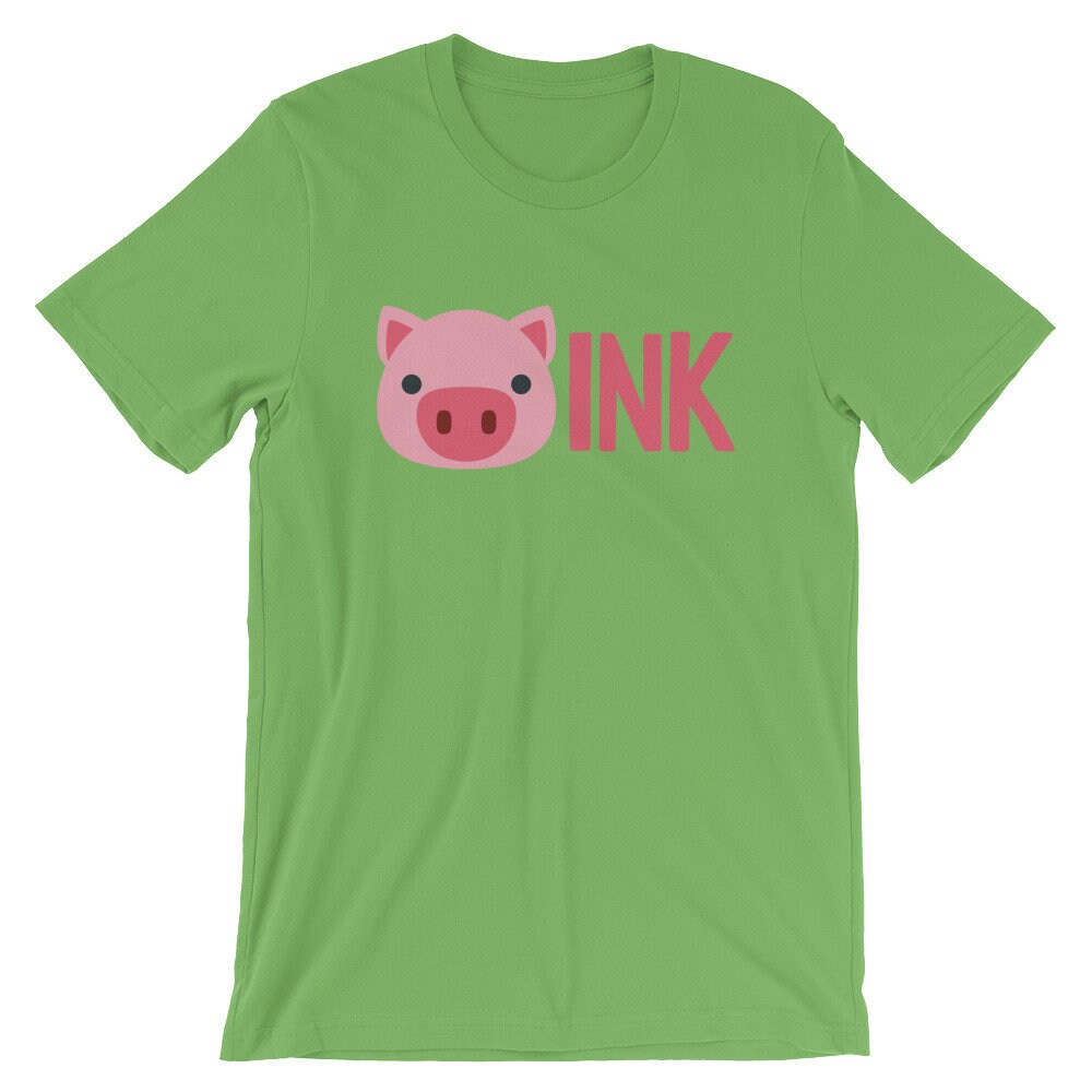 【YOURNUS】Piggy Heidi Knit T-Shirt YOURNUS】Piggy Heidi Knit T-Shirt Pink Piggy