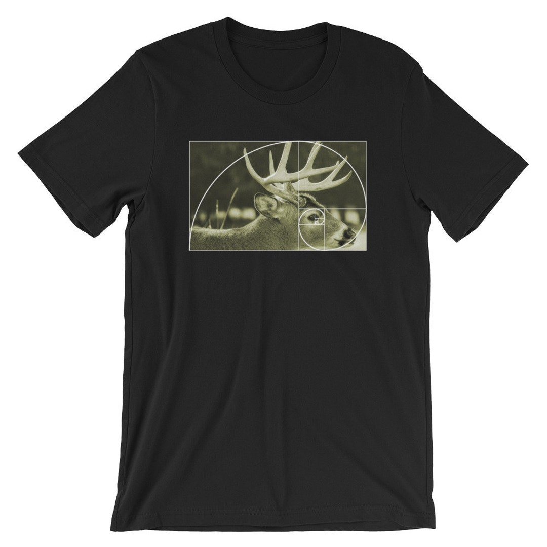 Golden Ratio Deer T-shirt Fibonacci Spiral Math Symbol - Etsy Golden Ratio Deer T-shirt Fibonacci Spiral Math Symbol - Etsy