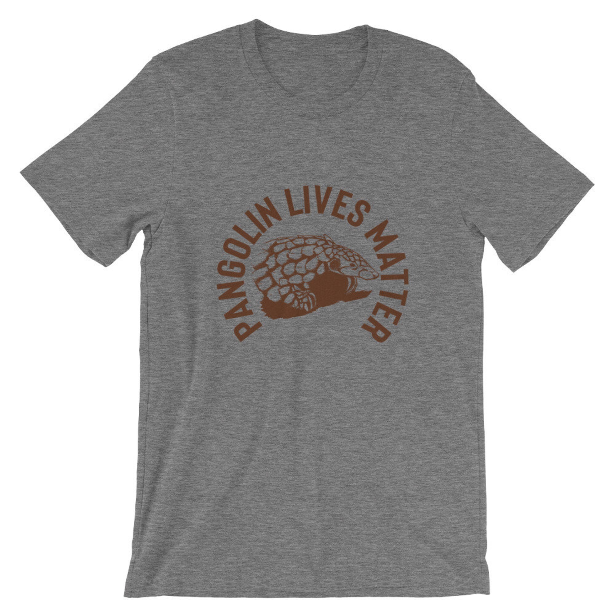 Discover Pangolin Lives Matter T-Shirt | Pangolin Endangered Tees | Species Anteater Animal Shirt