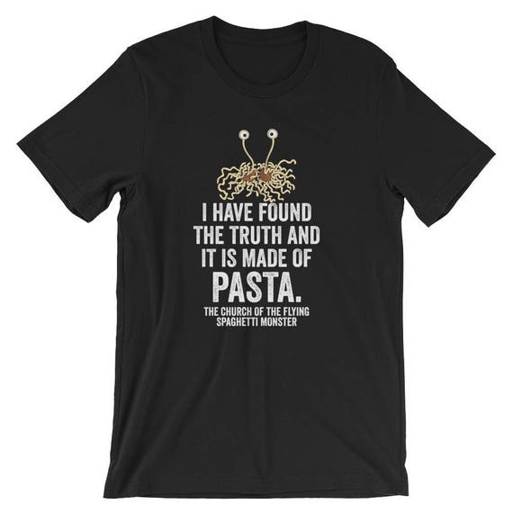 Flying Spaghetti Monster T Shirt - For Atheists Flying Spaghetti Monster T Shirt - For Atheists