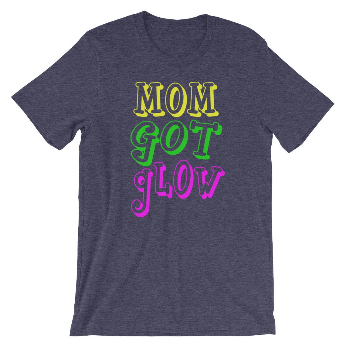 Mom Got Glow Shirt glow party mom glow in the dark glow | Etsy