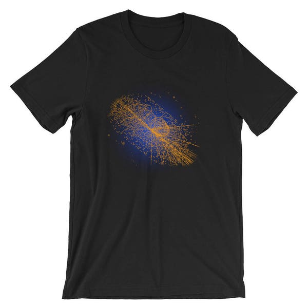Higgs Boson Particle Earth Routine Cool Unisex Shirt | Science Quantum Theory Physics T-Shirt | Pun Sarcastic Best Seller Short-Sleeve Tee