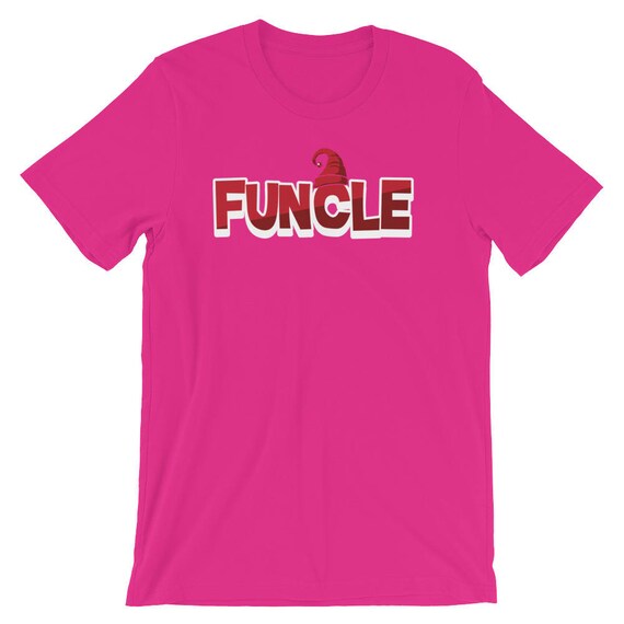 Funny Uncle Claus Santa Hat Christmas T-Shirt Funny Uncle Claus Santa Hat Christmas T-Shirt