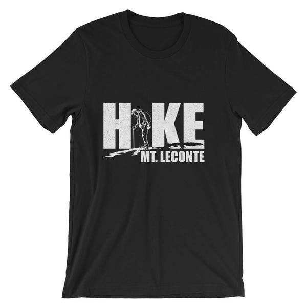 Hike Mt. LeConte Tennessee  USA Cool Unisex Shirt | Smoky Mountain National Park Hiking Lover T-Shirt |  World Heritage Site Short-Sleeve