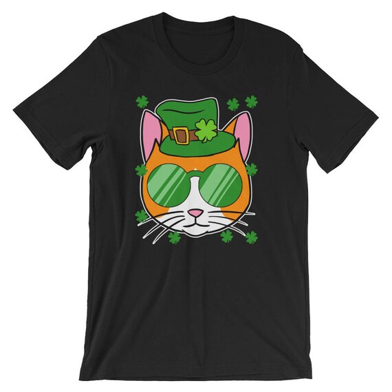 Three Cat Leprechaun Shamrock St Patricks Day Meowy Gift T-Shirt Three Cat Leprechaun Shamrock St Patricks Day Meowy Gift T-Shirt