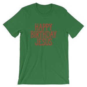 Alles Gute zum Geburtstag Jesus traditionelle Werte Cool Xmas Shirt | Frohe Weihnachten Urlaub Partei Saison T-Shirt | Jesus Birthday Celebration Tshirt