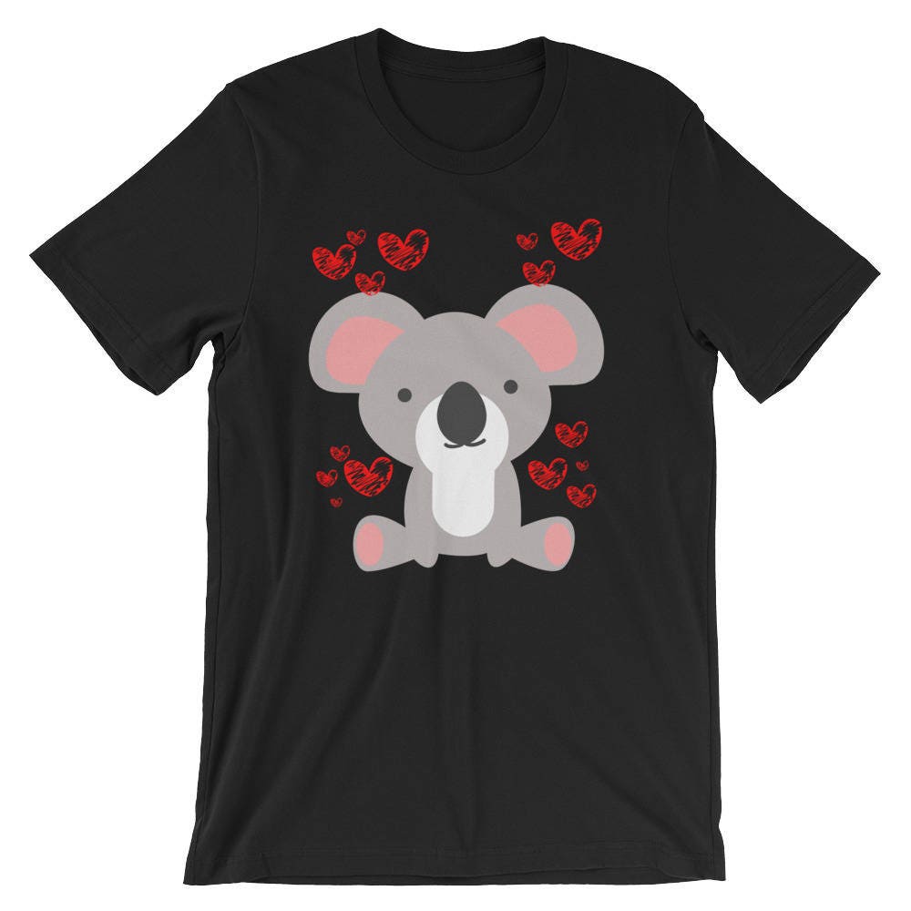 Koala Love Funny Animal Cool Unisex Shirt Valentine's | Etsy