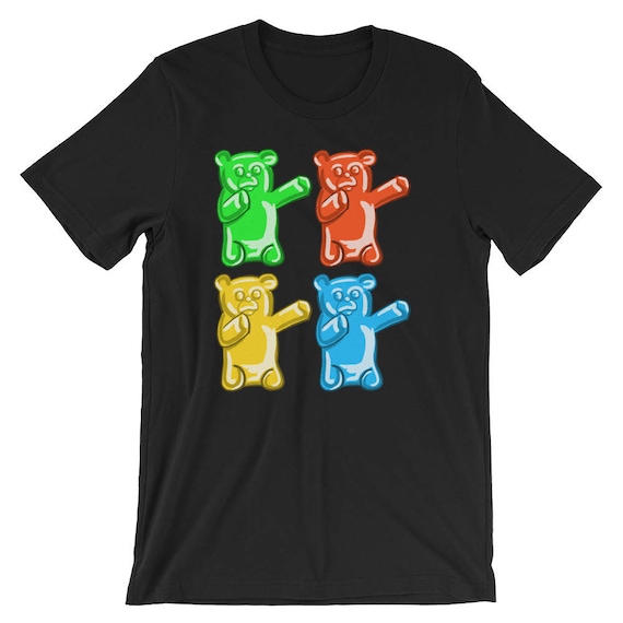 Dabbing Bear Gummy Candy Dance Dab Funny Sweet Lover T-Shirt Dabbing Bear Gummy Candy Dance Dab Funny Sweet Lover T-Shirt