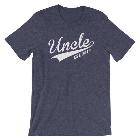 Uncle Est 2019 T-Shirt Funny Cool New Uncle Humor Gift Tee Uncle Est 2019 T-Shirt Funny Cool New Uncle Humor Gift Tee