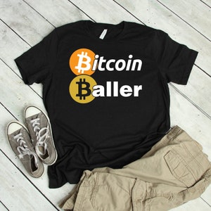 Bitcoin Baller T-Shirt | bitcoin baller, bitcoin shirt, bitcoin, cryptocurrency shirt, bitcoin gift, bitcoin tshirt, crypto shirt