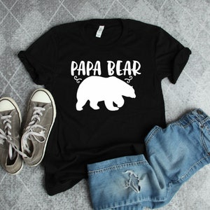 Papa Bear Fathers Day Shirt | papa bear shirt, papa bear, dad shirt, papa bear tee, papa bear tshirt, papa shirt, family shirts
