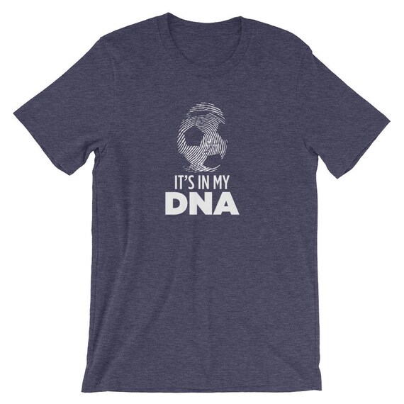 Soccer T Shirt It's In My Dna Soccer Thumbprint Soccer T Shirt It's In My Dna Soccer Thumbprint