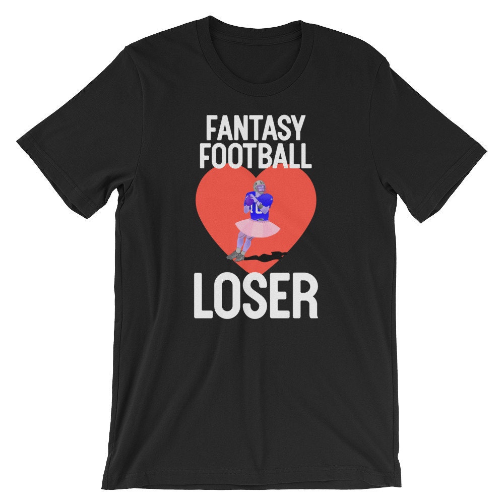 シャツ GOOD GRIEF! FADED PRINT FOOTBALL TEE Fantasy Football Loser T-shirt | Funny Last Place Fantasy