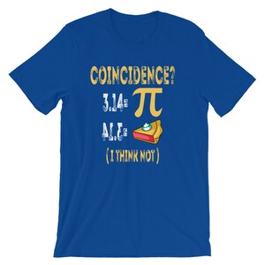 3.14 pi Pie coincidenza matematica simboli credo non Pun t-shirt | Matematica Algebra segno Pi divertente giornata Nerd Tee | Scienza Geek a manica corta