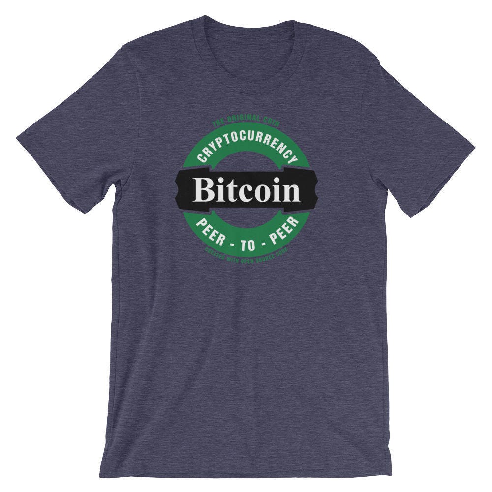 The Original Coin Bitcoin Beer T-shirt Bitcoin Shirt | Etsy