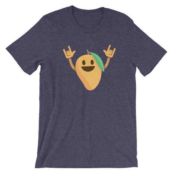 Camiseta de mango bailando Camisa de frutas veganas divertidas