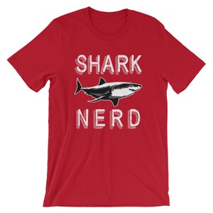 Hai Nerd Wasser Tier Cool Unisex Shirt | Grafik Tierfreund witzig Humor T-Shirt | Beste Souvenir Kurzarm-t-shirt
